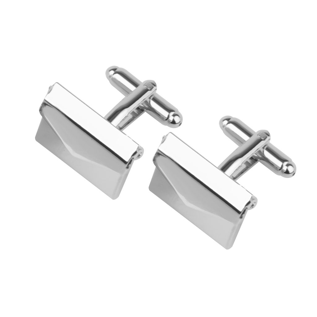 Mens Shirt Cufflinks Business Suit Envelope Shape  Wedding
