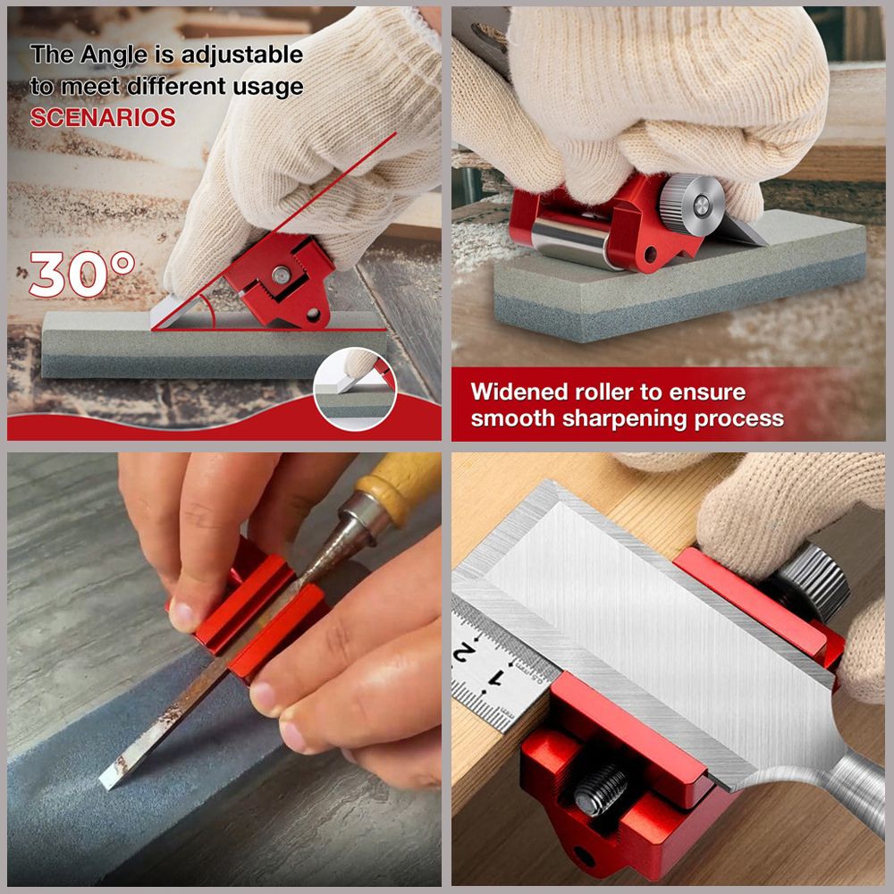 Angle Adjustable Sharpener Woodworking Perforator