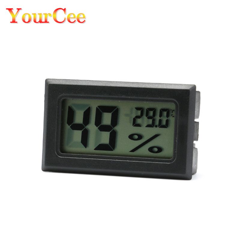 1 PC Mini LCD Digital Hygrometer Thermometer For Incubator