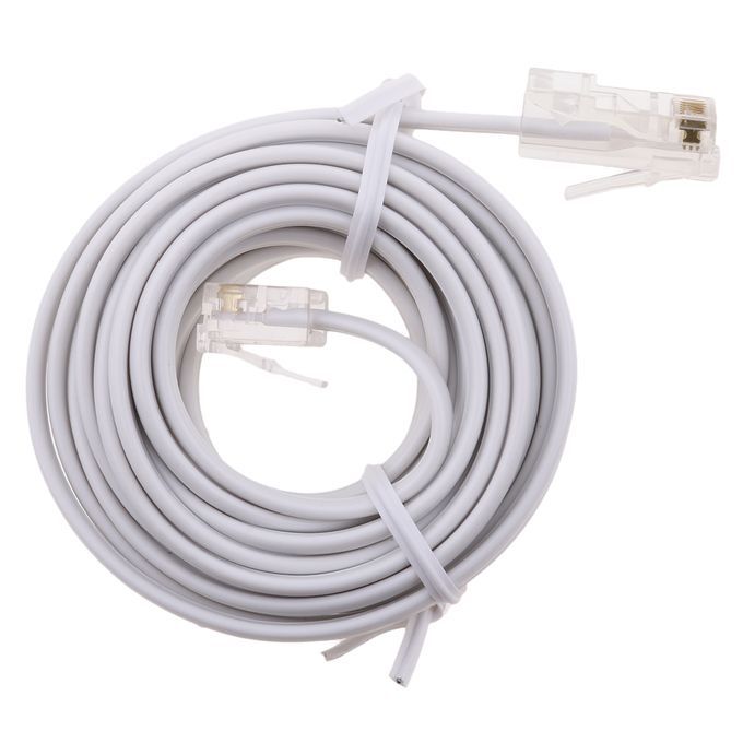RJ11 To RJ45 Modem Cable Connect Router To ADSL Filtered RJ45 Socket