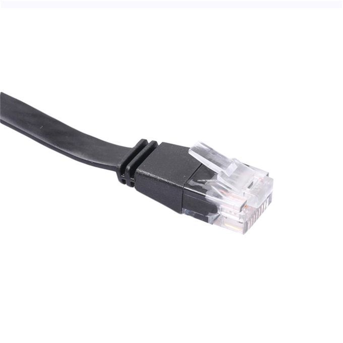 5x Cat6 Gigabit Ethernet Retractable Cable For Wifi Router LAN