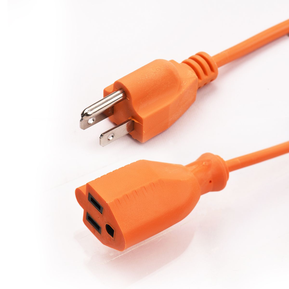 50FT AC Power Electric Outdoor Extension Cord 12 AWG 3 Prong