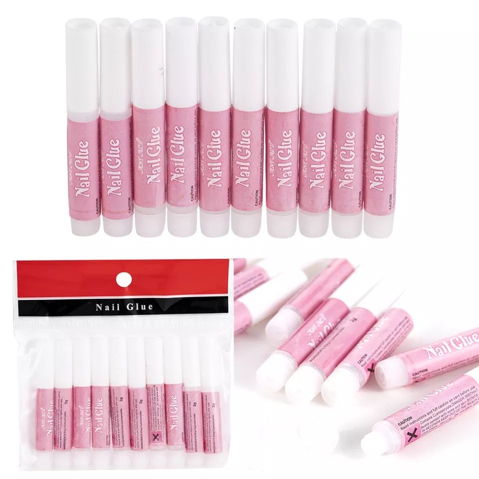 5/10/20pcs 2g Fast Drying Liquid Glue For False Nails