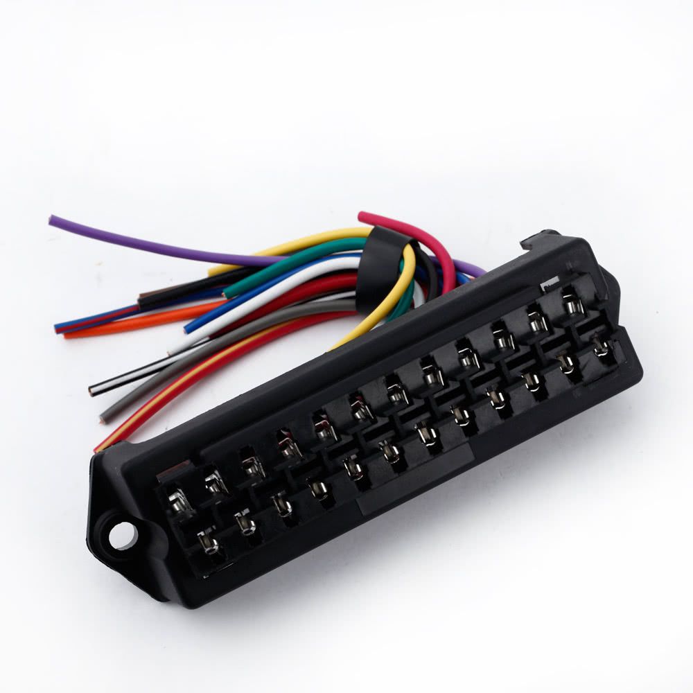 12 Way DC32V Circuit Car Trailer Auto Blade Fuse Box Block
