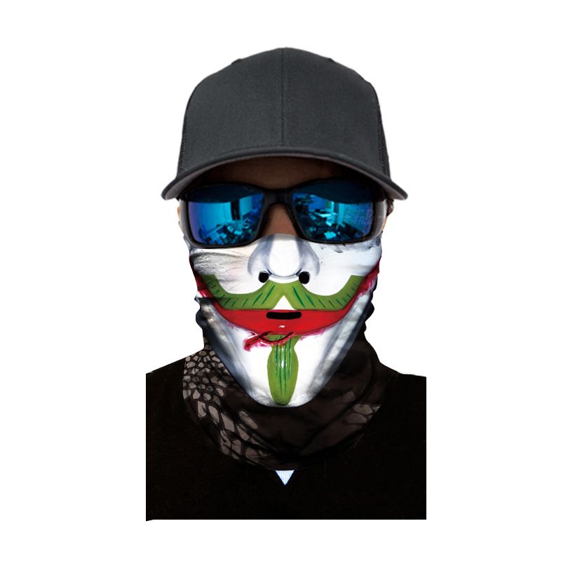 Cool Robot Mask Scarf Joker Headband Balaclavas For Cycling