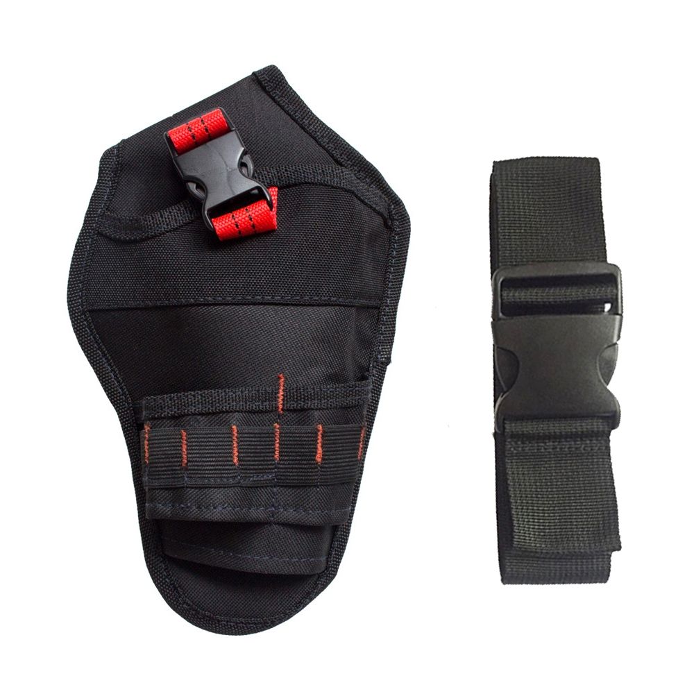Tool Waist Bag, Specification: Black Red Line + Belt