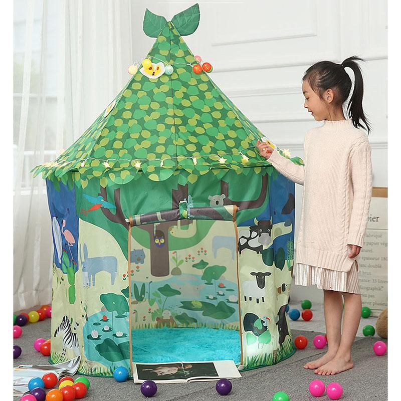 Portable Kids Play Tent Children Indoor Outdoor Ocean Ball Pool Folding Cubby Toys Castle Enfant Room House for Kids