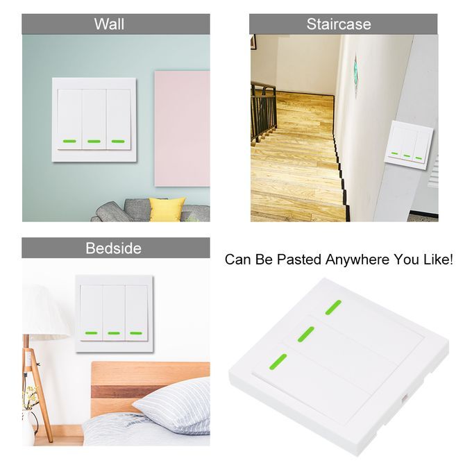 5PCS EWeLink Push Button Wall Light Switch Remote