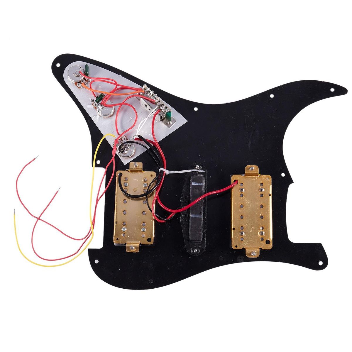 Loaded Prewired Electric Guitar Pickguard 11 Hole Hsh Pickups Pre Wired Single-Coil Humbucker Magnet Pickups