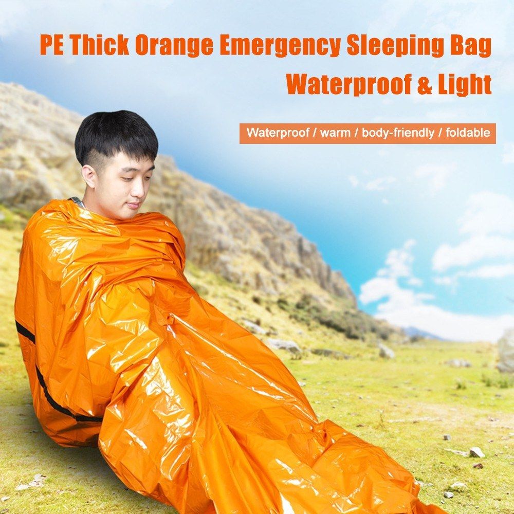 Reusable Emergency Sleeping Bag Emergency Survival Blanket