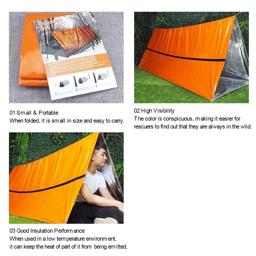 Reusable Emergency Sleeping Bag Emergency Survival Blanket