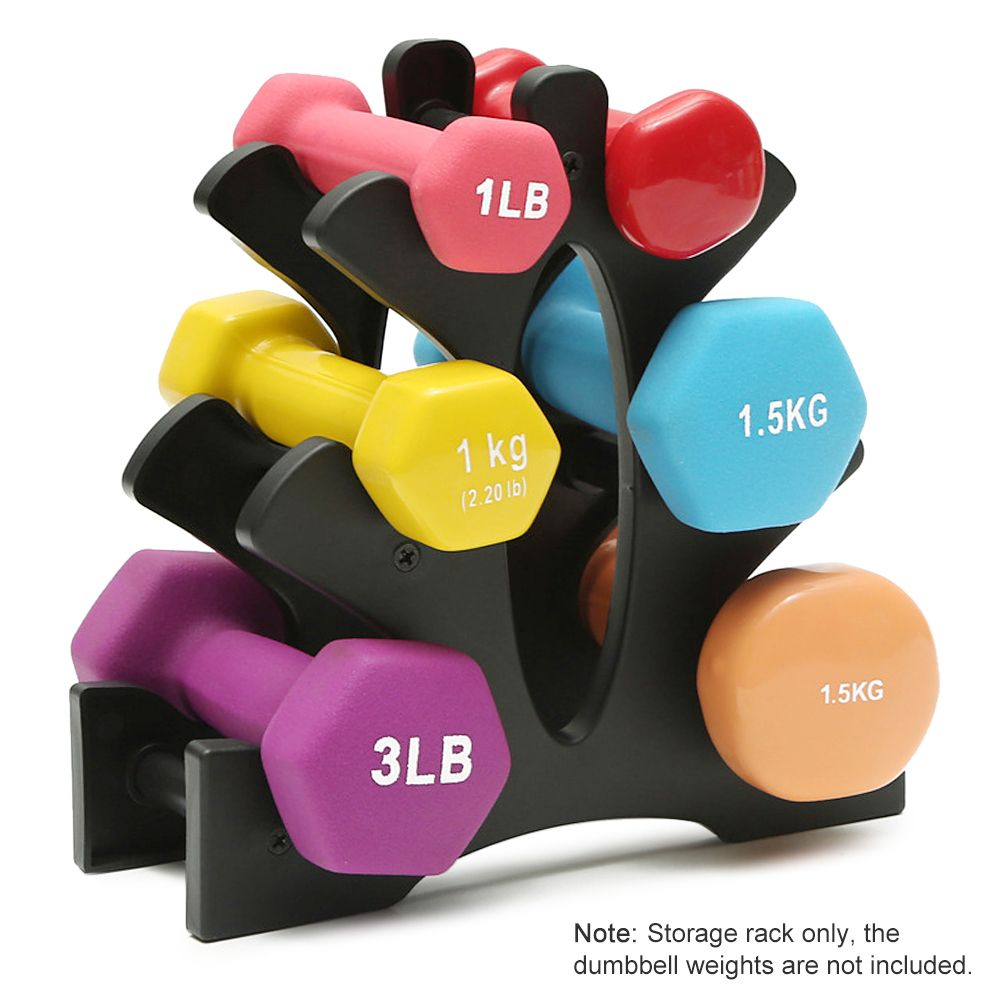 Dumbbell Storage Rack Weight Lifting Stand Bracket For Home