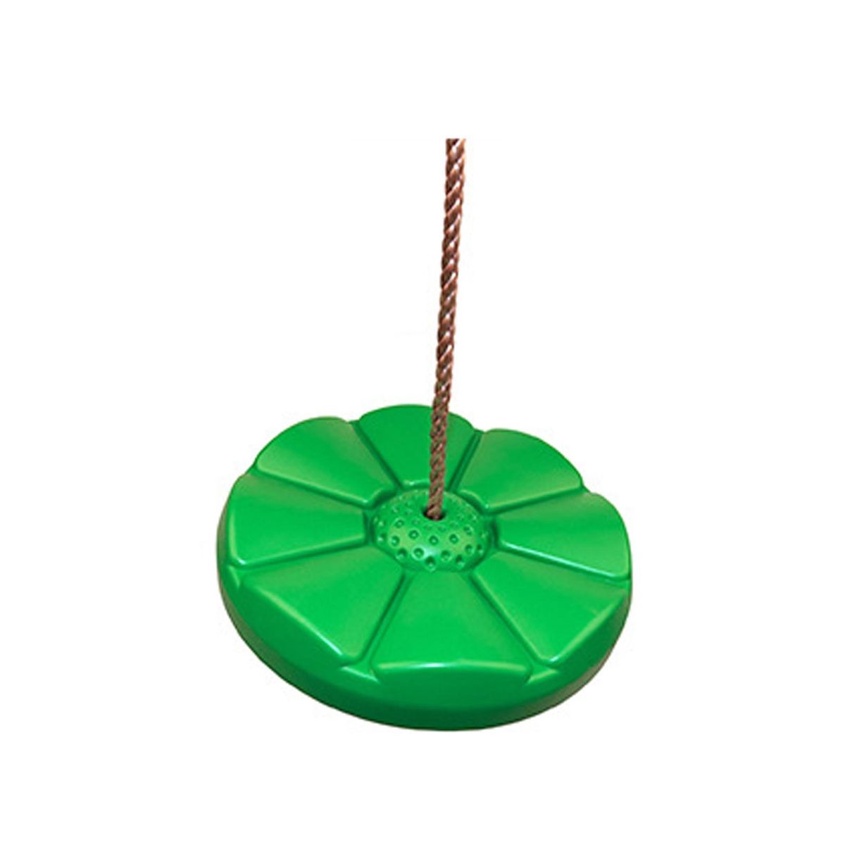 Round Swing Outdoor Indoor Toy Disc Swing Green