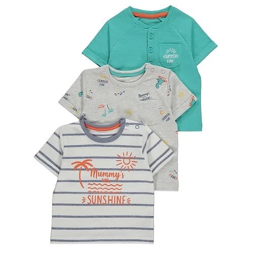 Baby Boys T-Shirt - Pack of 3