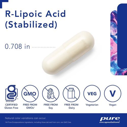 R-Lipoic Acid 120 Caps Antioxidant Protection & Metabolic