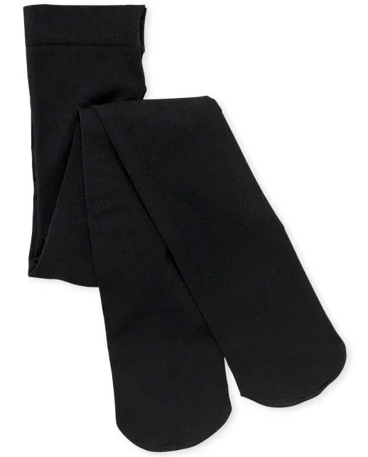 Girls Microfiber Tights PopSocks - Black