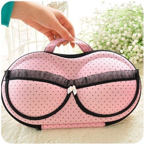 Portable Lingerie Storage & Bra Organizer Travel Bag
