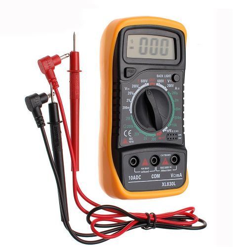 New Arrive AC DC LCD Digital Multimeter Eter Tool Set