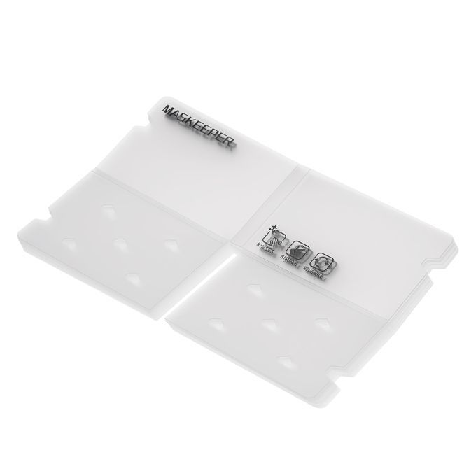 10PCS Storage Clip Portable Mouth Cover Organizer