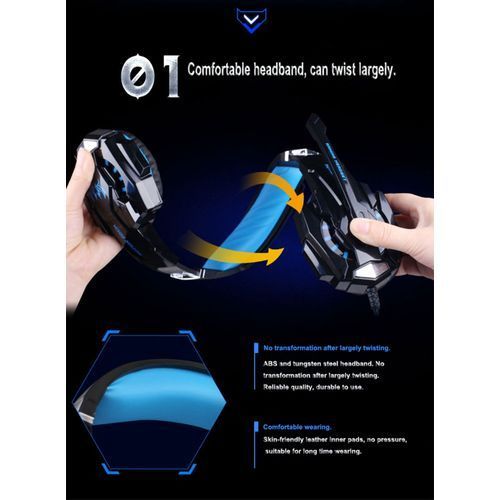 3.5mm Gaming Headset For PS5, PS4, PC, Xbox, Phone Etc