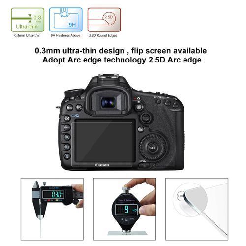 Toughened Glass Lens + LCD Screen Protector For Gopro Hero