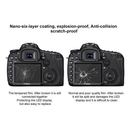 Toughened Glass Lens + LCD Screen Protector For Gopro Hero
