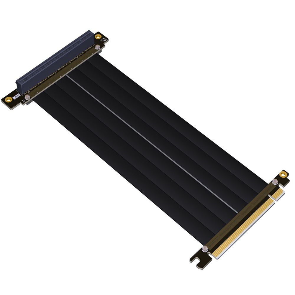 PCI-E 16x To 16x Riser Extender PCIe Mining Cable For Gen3.0 PHANTEKS ENTHOO EvoShift PH-ES217E/XE