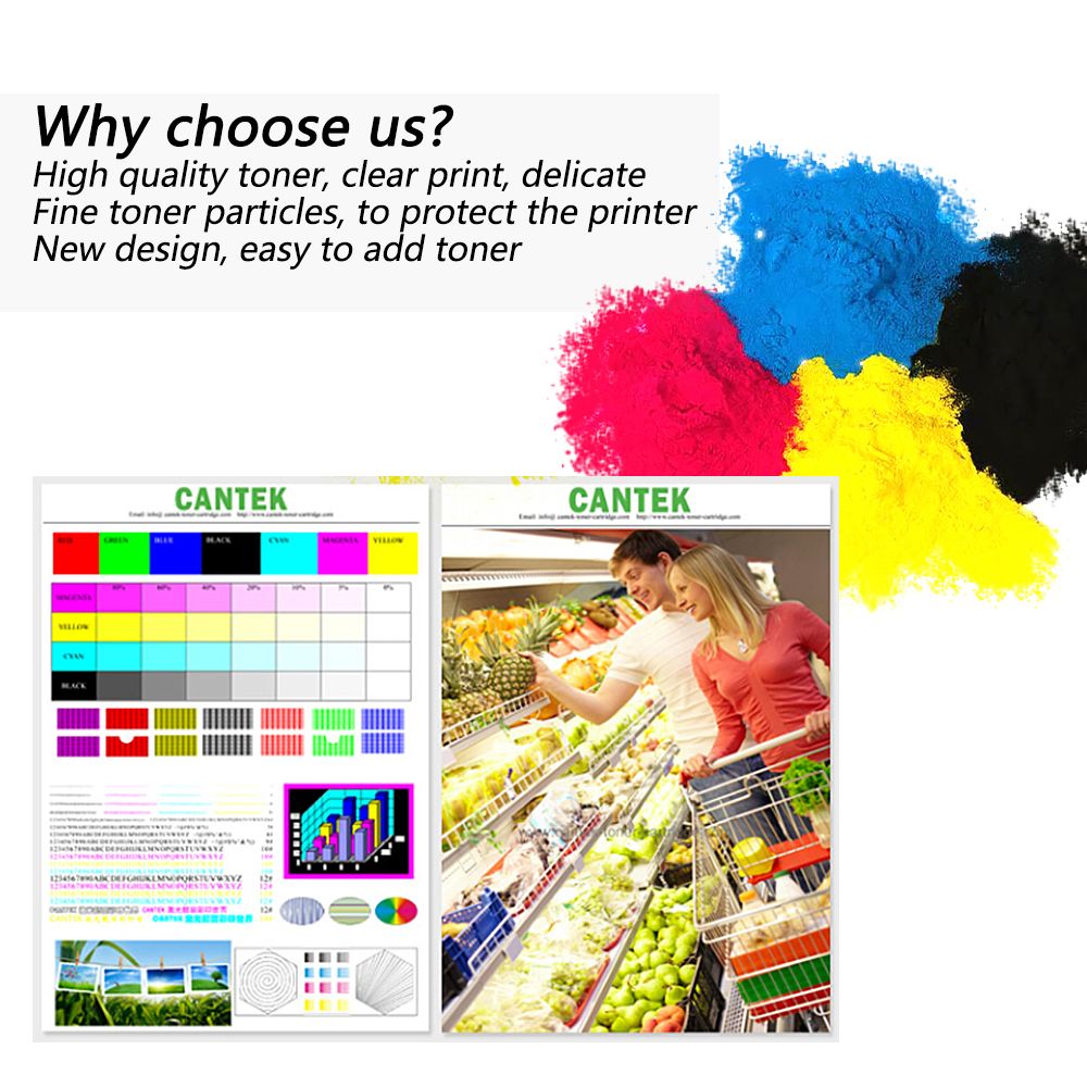 Very Easy To Refill Laser Color Toner Powder Kits