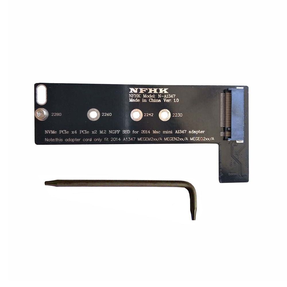 A1347 64GB 128GB 256GB 512GB 1TB NVMe M.2  PCIe SSD For Late 2014 Mac Mini MEGEN2 MEGEM2 MEGEQ2