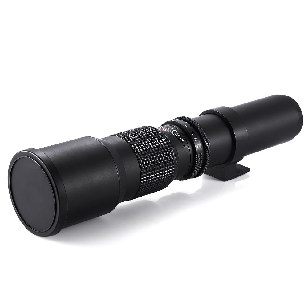 Lightdow 500MM F8.0 Super Telephoto Manual Zoom Lens For DSLR Camera
