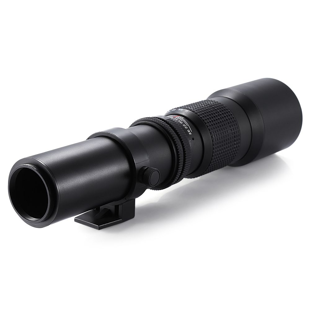 Lightdow 500MM F8.0 Super Telephoto Manual Zoom Lens For DSLR Camera