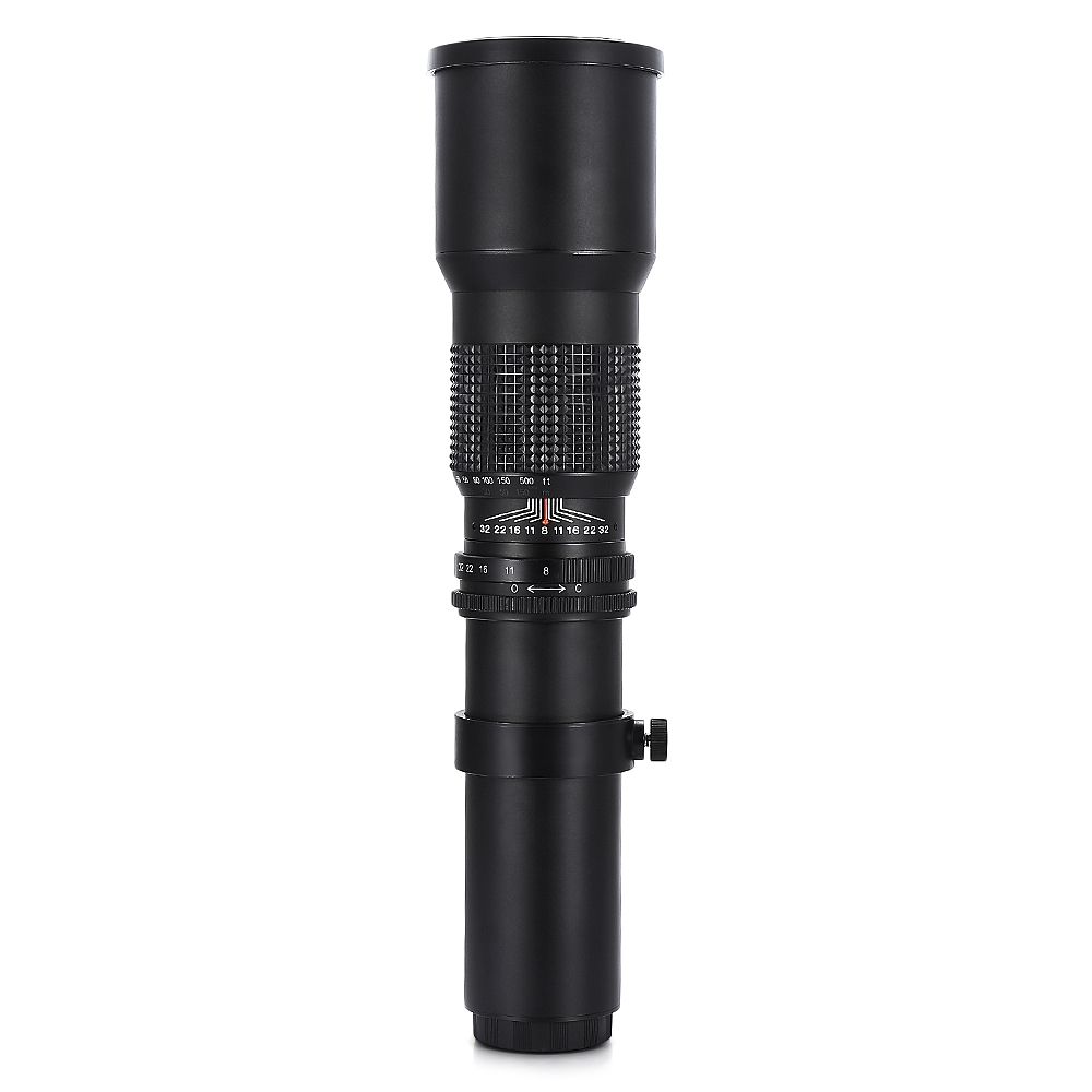 Lightdow 500MM F8.0 Super Telephoto Manual Zoom Lens For DSLR Camera