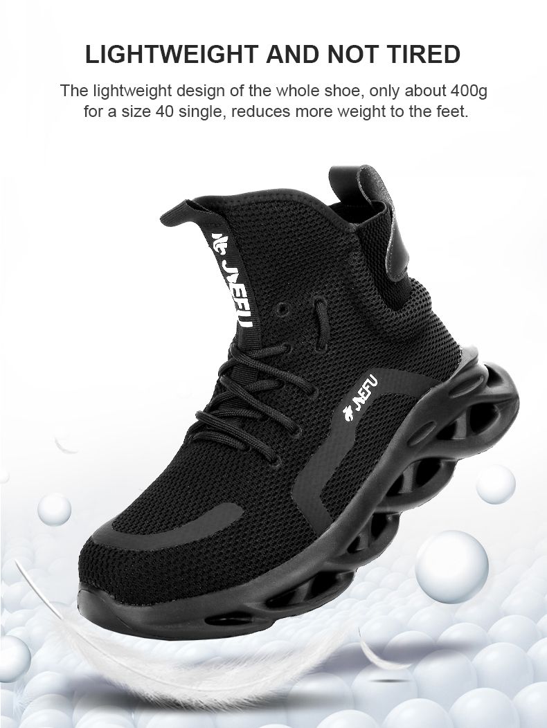 Male Work Safety Boots Winter Shoes Men Work Sneakers