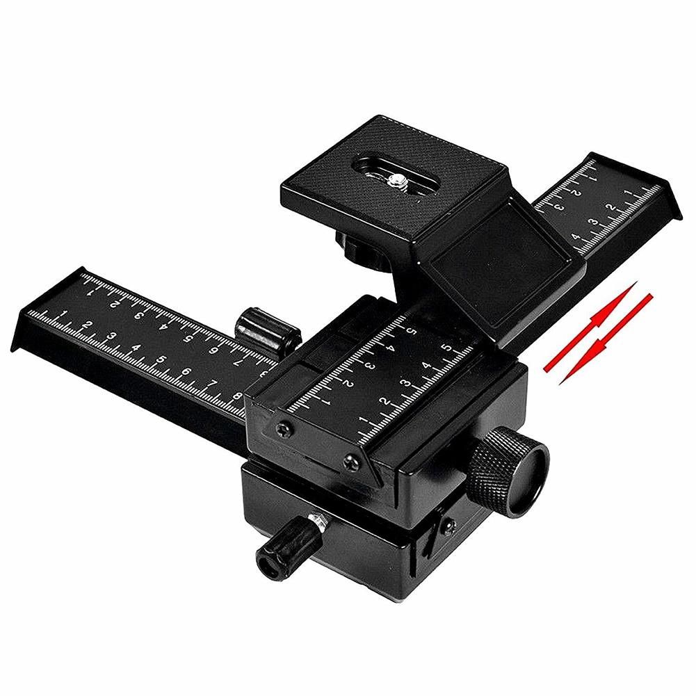 Tripod Rail Slider Head for Canon Nikon, Pentax, Digital