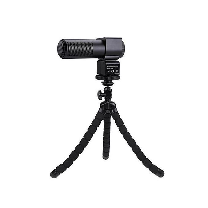 Professional Shotgun Condenser Stereo Microphone For DV DSLR Camera Etc. MIC-01