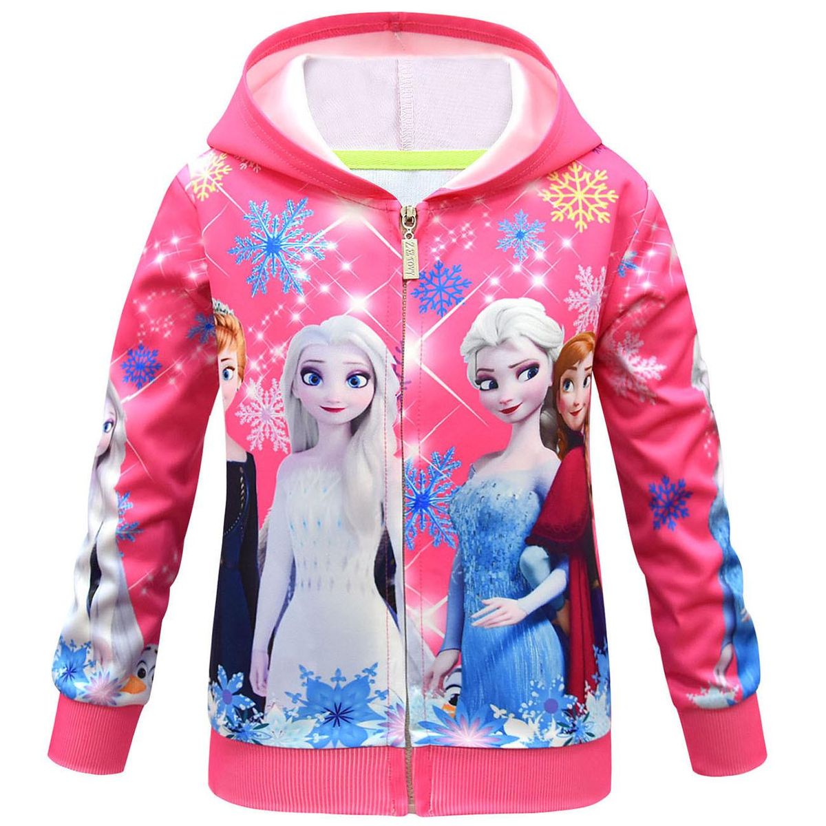 Frozen Hooded Jacket For Girls