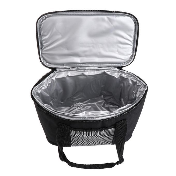 Portable Insulated Cooler Lunch Box Tote Picnic Storage Ice Bag Black
