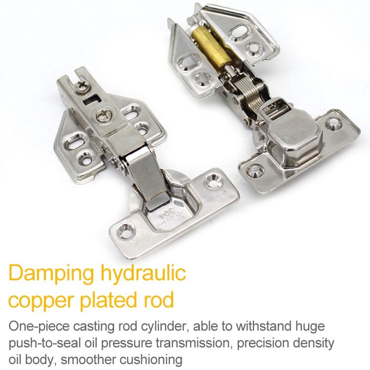 2 PCS Stainless Steel Hydraulic Hinge