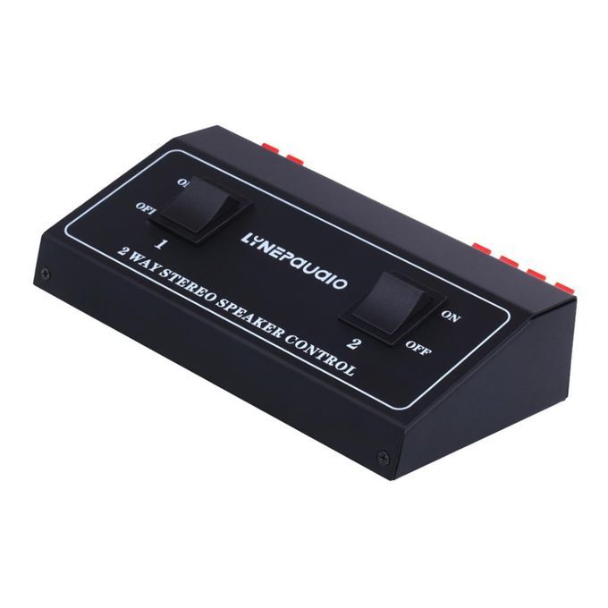 2-Channel Stereo Audio Speaker Switch Selector Home Theater Switcher