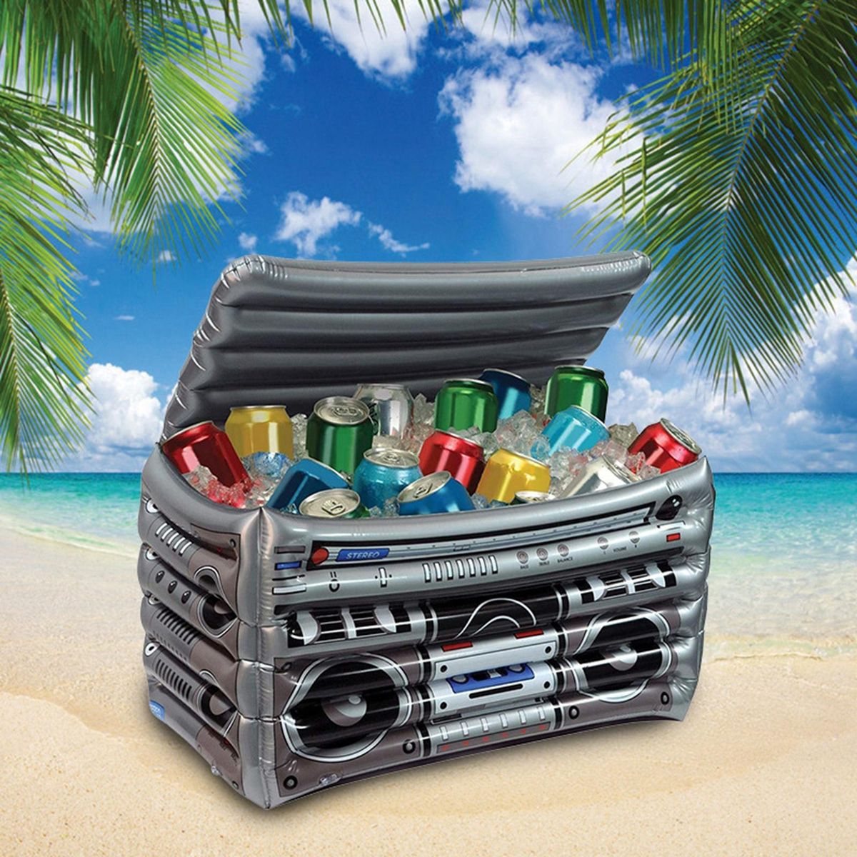 Beverage Drinks Ice Bucket Hawaiian Themed Party Supplies