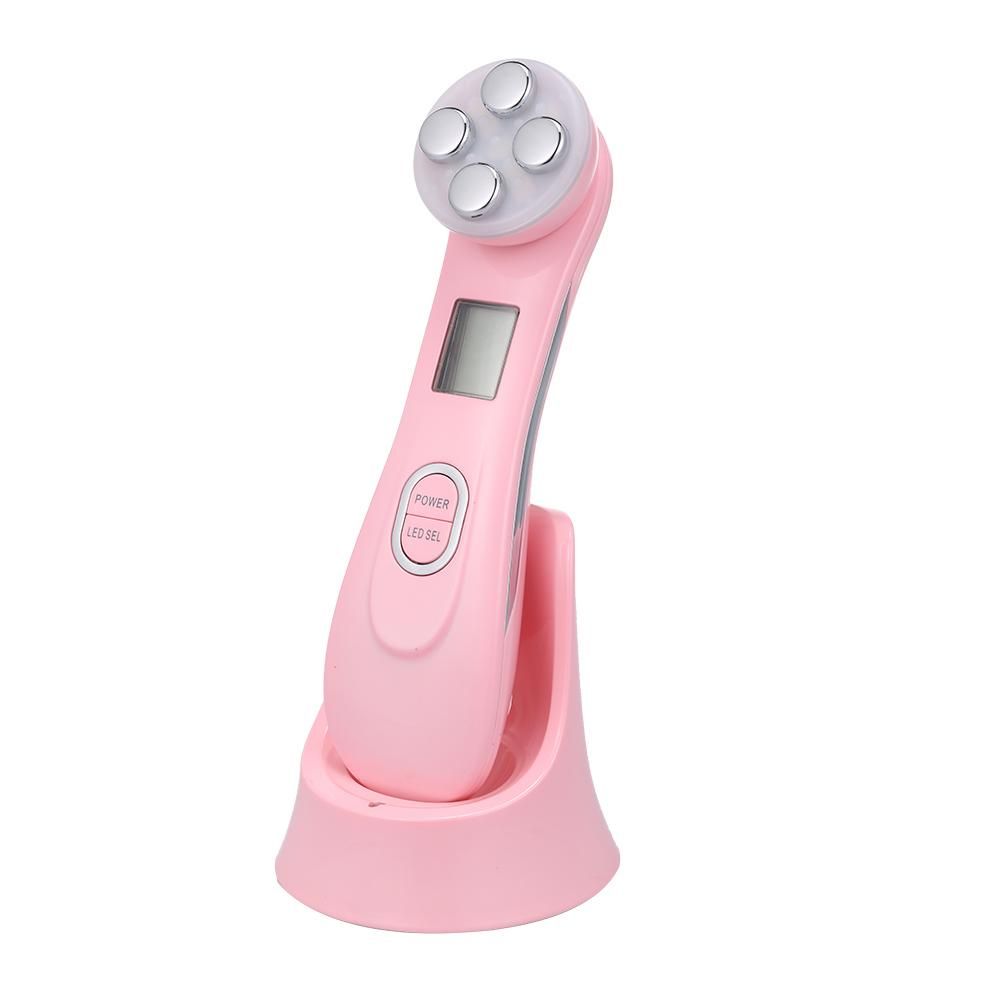 Face Skin Mesotherapy Electroporation RF Radio Frequency Facial LED Photon Skin Care Device Face Lift Tighten Beauty Machine