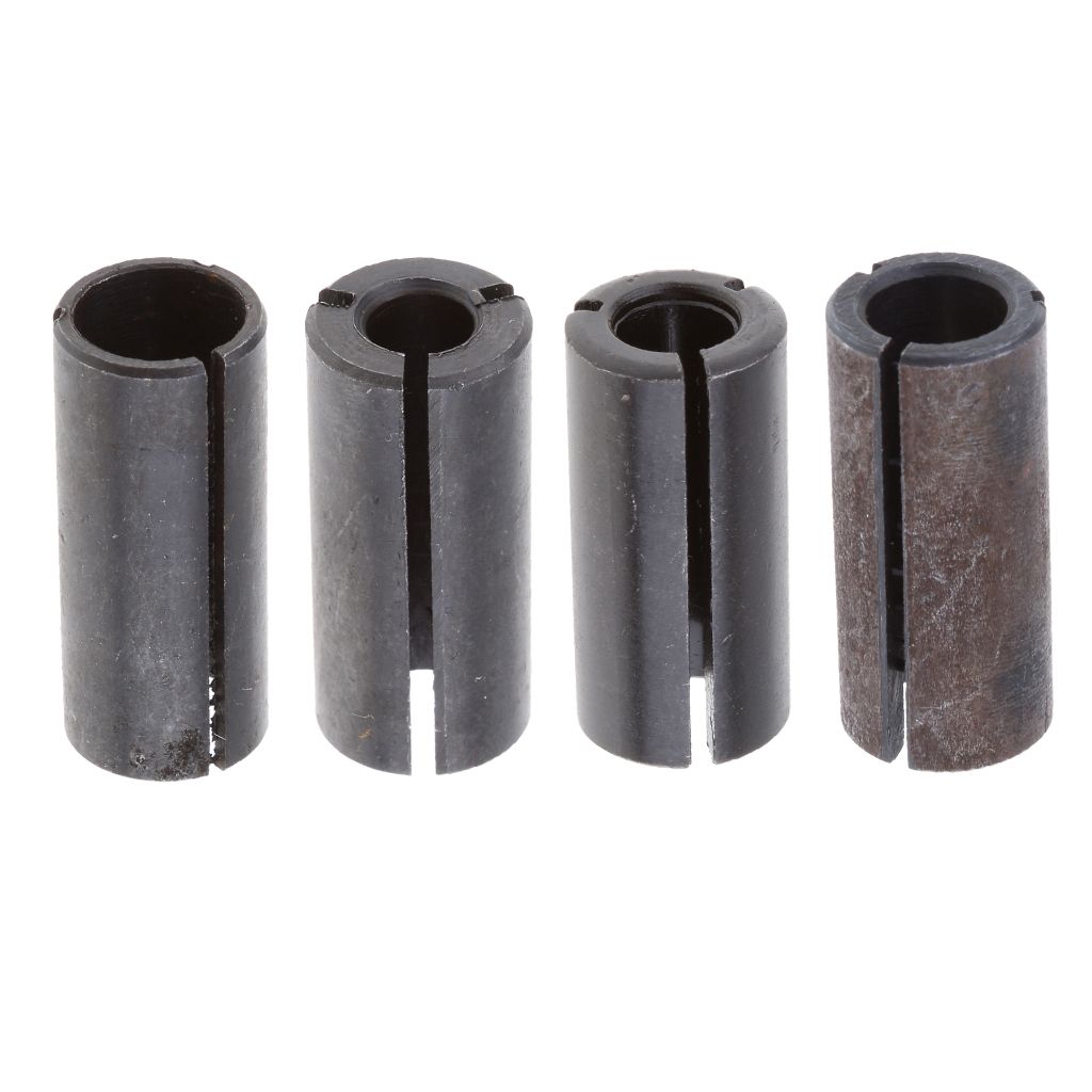 4pcs Collet Chuck Driver Adapter For Woodworking   Router
