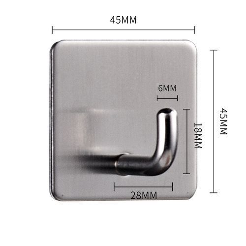 Stainless Steel Reusable Hooks Kitchen Bathroom Hook