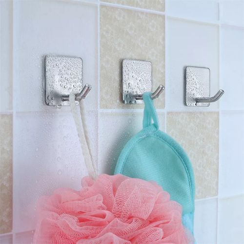 Stainless Steel Reusable Hooks Kitchen Bathroom Hook