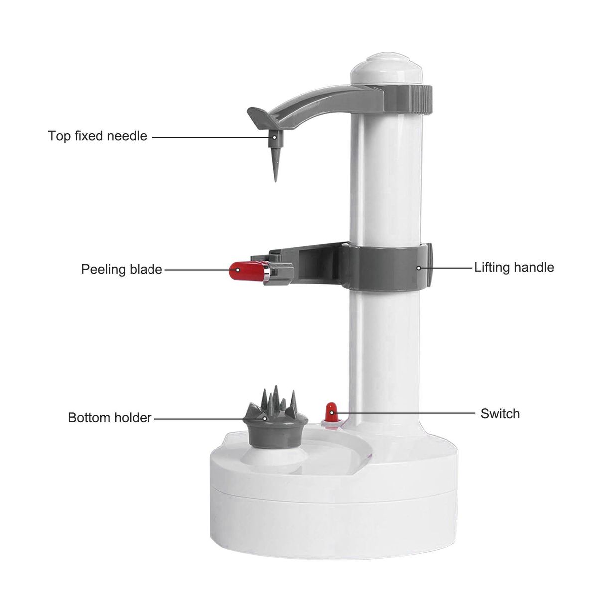 Electric Multifunction Fruit And Vegetable Peeler Potato