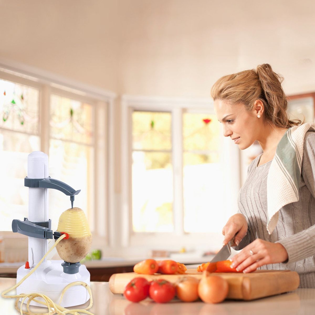 Electric Multifunction Fruit And Vegetable Peeler Potato