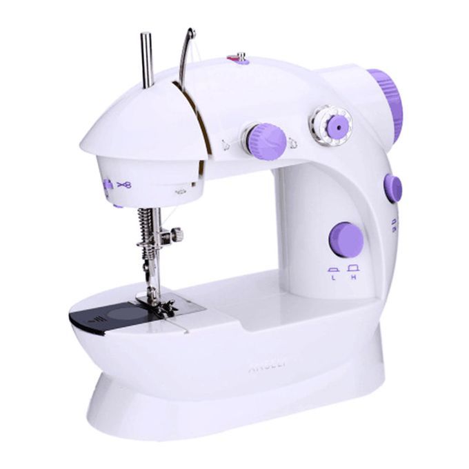 Portable Mini Sewing Machine With Extension Table Dual Speed For