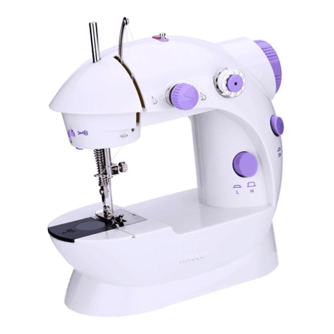 Portable Mini Sewing Machine With Extension Table Dual Speed For