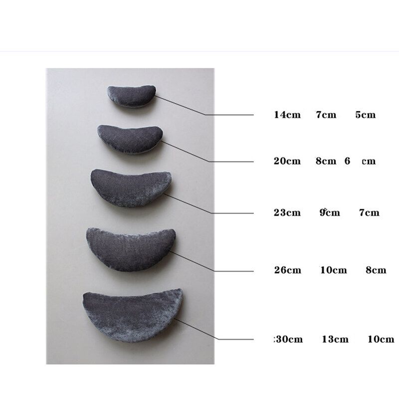 5pcs Newborn Posing Beans Bag Baby Photography Prop Pillow Baby Pillow Newborn Positioner Auxiliary Shape Crescent Pillow White {size 5-piece Set}