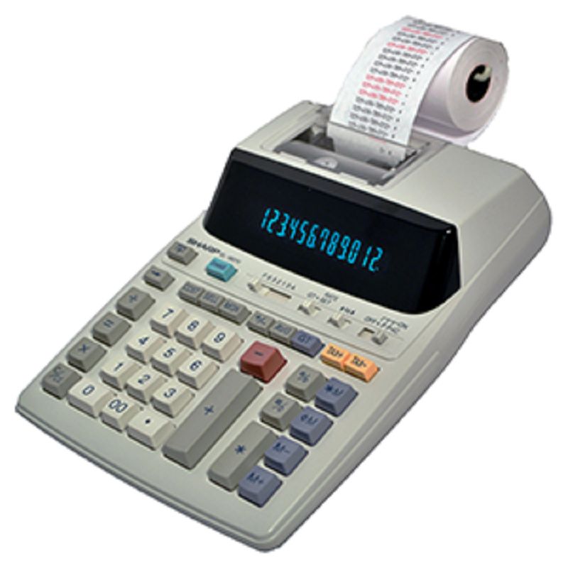 Digital Professional Office - Business  Electronic Commercial Printable Calculator